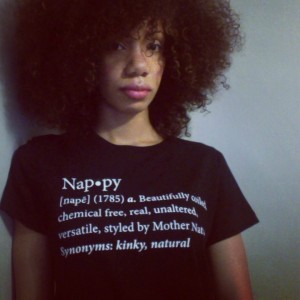 top banner nappy tee