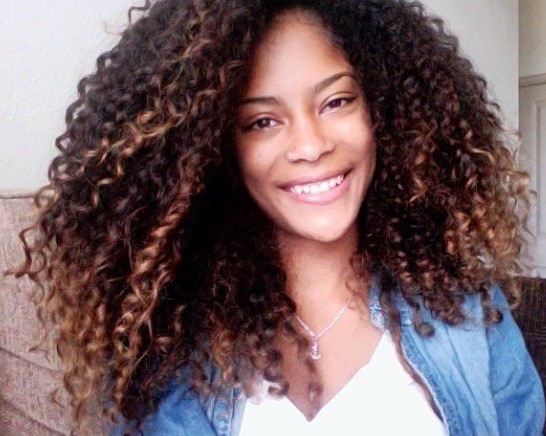 ombre natural hair