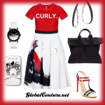 Outfit of the Week: Classy & Curly